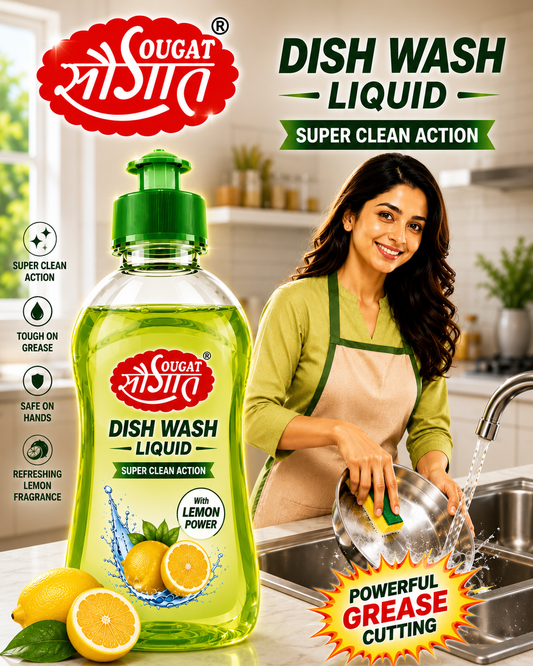 Sougat Dish Wash Liquid – Super Clean Action